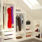 Ankleideraum Unter Der Schräge - Meine Möbelmanufaktur pertaining to Begehbarer Kleiderschrank Schräge