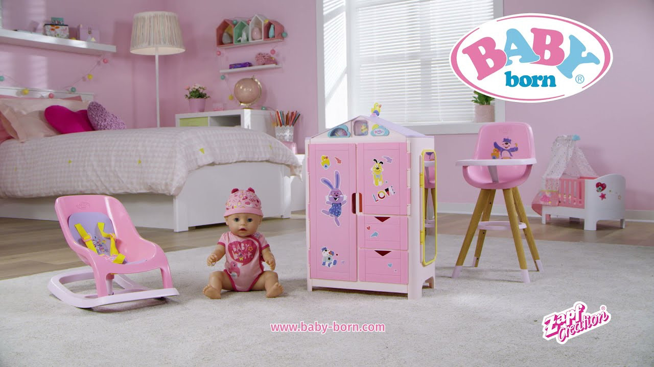 Baby Born Magic + Schrank Mit Wetterente pertaining to Baby Born Kleiderschrank Mit Wetterente