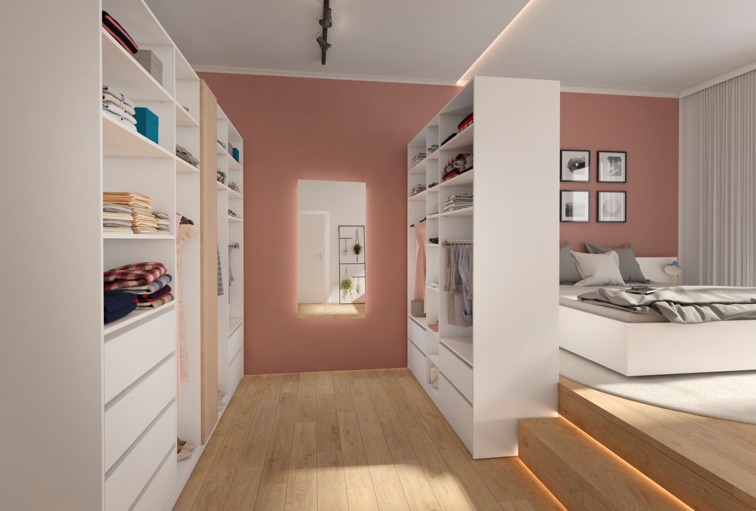 Begehbarer Kleiderschrank: Alle Tipps &amp; Vorteile | Deinschrank.de pertaining to Begehbarer Kleiderschrank