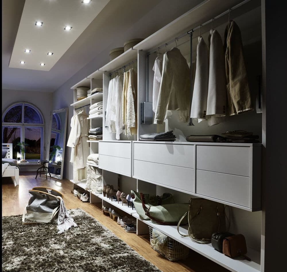 Begehbarer Kleiderschrank Massivholz Mit System Planen Walk-In with Begehbarer Kleiderschrank System