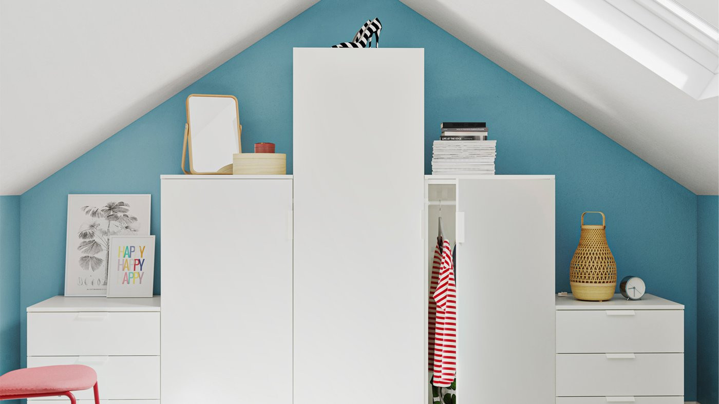 Dachschrägenschränke &amp; Stufenschränke - Ikea Schweiz with Kleiderschrank Dachschräge Ikea