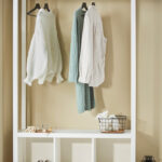 Hemnes Kleiderschrank, Offen, Weiß Las., 120X50X197 Cm Within Hemnes Kleiderschrank Offen