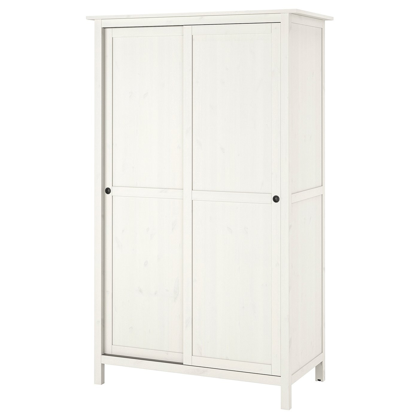 Hemnes Wardrobe With 2 Sliding Doors, White Stain, 120X197 Cm with Hemnes Kleiderschrank Ikea