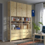 Ivar Shelf Unit W Cabinet/Drawers, Pine, 681/2X113/4X891/8" - Ikea for Ivar Kleiderschrank
