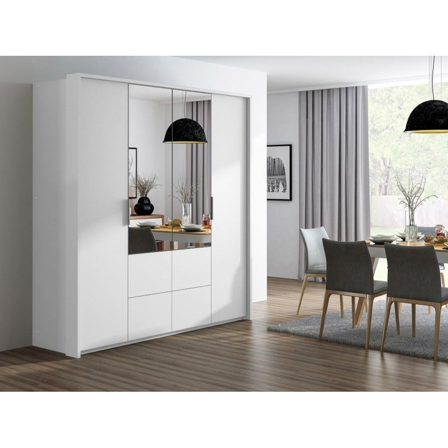 Kleiderschrank Für 2 Personen Neubau 208 ⇒ Lieferung 0 Euro! intended for Kleiderschrank 2 Personen