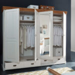 Kleiderschrank Matilda Kiefer Massiv Weiß | Die Möbelfundgrube With Kleiderschrank Weiß Hlz