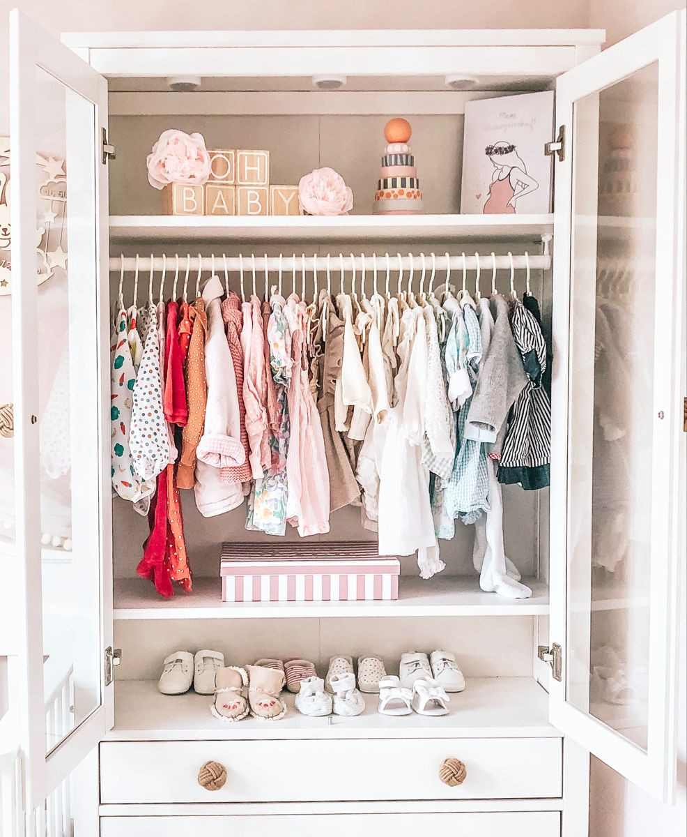 Kleiderschrank Mit Türen Maginels Kinder-Kleiderschrank Rosa - 8 inside Kleiderschrank Babyzimmer