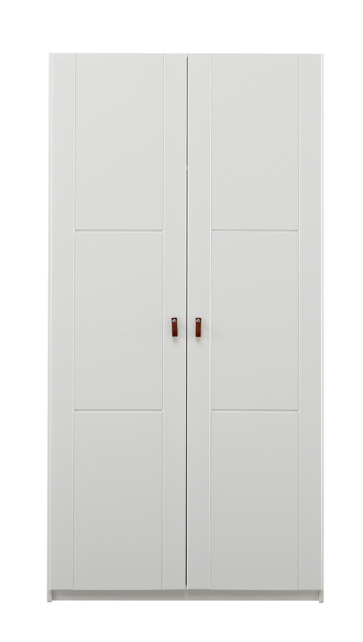 Lifetime Kidsrooms Closet 100 Cm With 2 Doors In Whitewash - Romy regarding Kleiderschrank 100 Cm