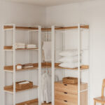 Offenes Modulares Eckschrank Set Aus 3 Teilen Mit Schubladen Aus With Kleiderschrank Eckschrank