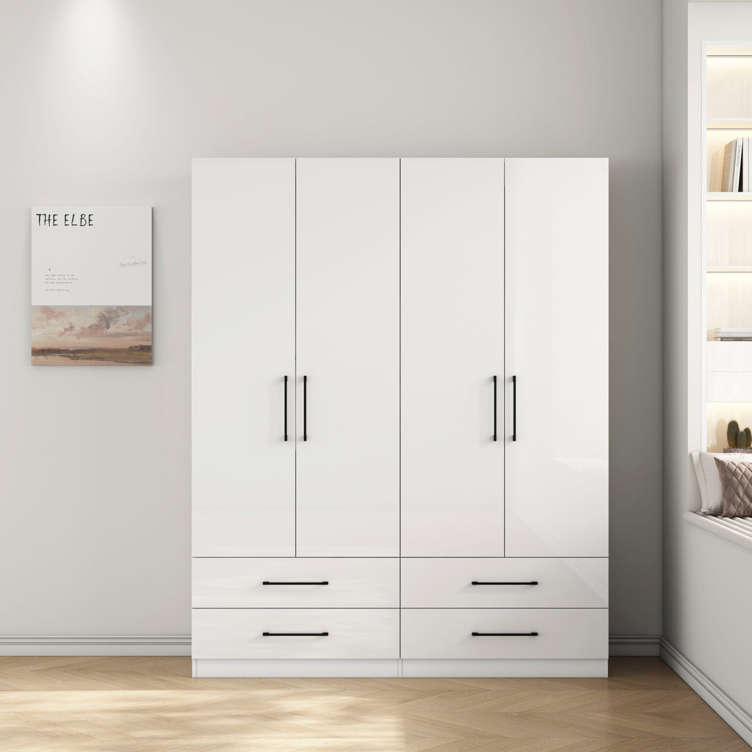 Otto Home Kleiderschrank »Sylt Schlafzimmerschrank Bestseller Mit within Otto Kleiderschrank Weiß
