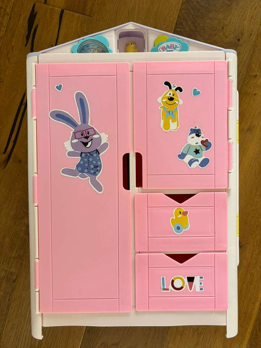 Ovp Baby Born Puppen Kleiderschrank Wetterente, € 35,- (4633 inside Baby Born Kleiderschrank Mit Wetterente