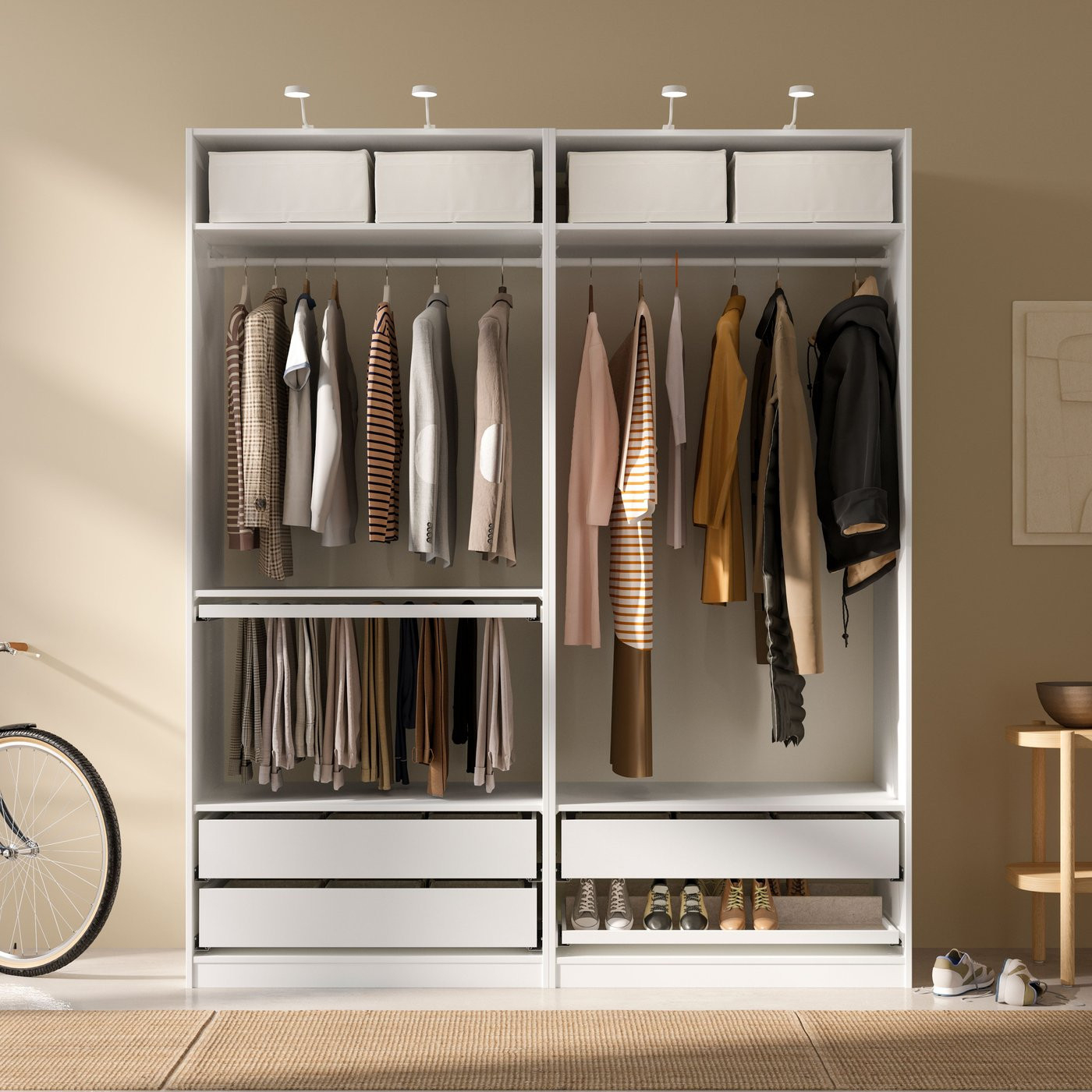 Pax Wardrobe System - Ikea with Kleiderschrank Pax Ikea