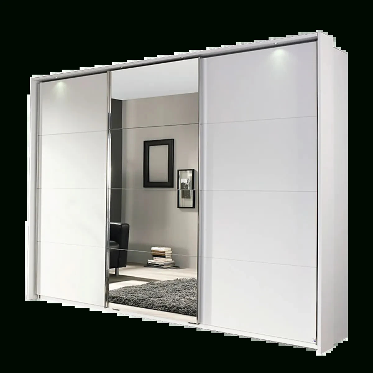 Rauch Orange Z Kulmbach 3-Türiger Kleiderschrank Mit Passepartout for Rauch Packs Kleiderschrank