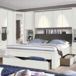 Schlafzimmer Set Lindau Kleiderschrank Bett Weiß Spiegel inside Kleiderschrank Mit Bett