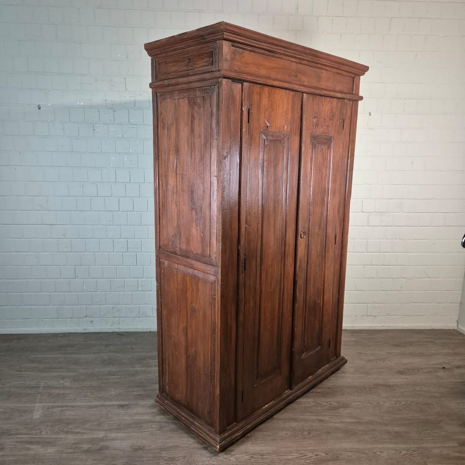 Schrank Kleiderschrank Kolonialstil Teakholz 1,47 M with Kleiderschrank Kolonialstil