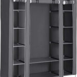 Steckregalsystem 145X110X37 Cm Schwarz Songmics Kleiderschrank With Kleiderschrank Stecksystem