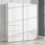 Winn 2 Von Forte – Schwebetürenkleiderschrank Mit 3 Schubladen With Regard To Kleiderschrank 170 Cm Breit